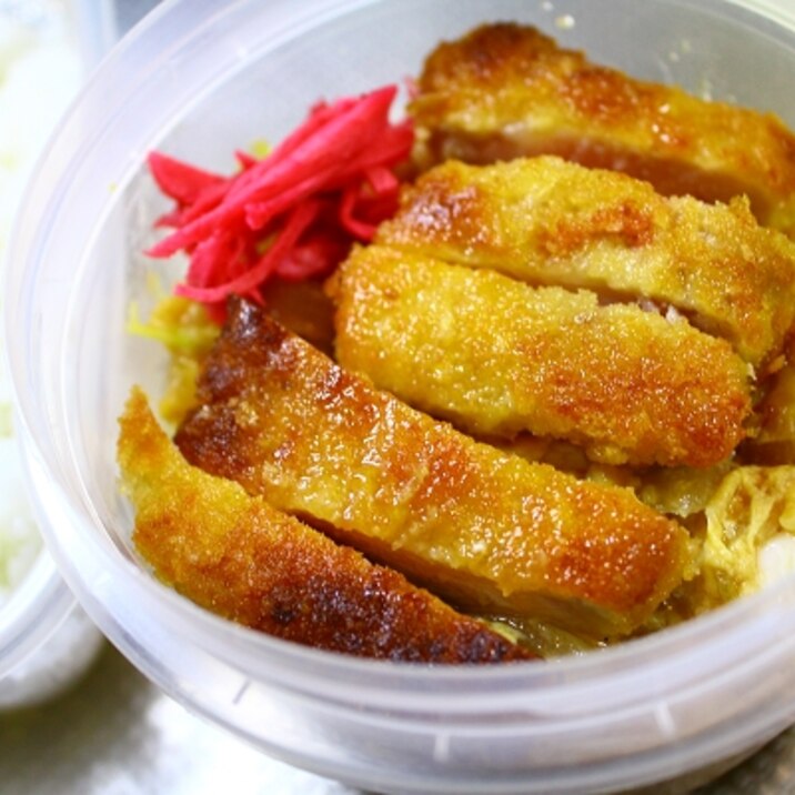 卵でとじない カツ丼弁当 レシピ 作り方 By きばな 楽天レシピ 卵でとじない カツ丼弁当 レシピ 作り方 By きばな 楽天レシピ